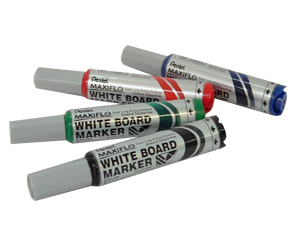 Pentel Whiteboard Marker Set 4 pack